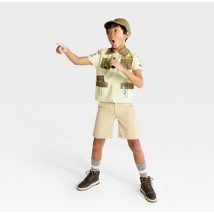 Park Ranger Toddler Costume, HYDE and EEK! Size 4-5T Shirt and Hat New Halloween